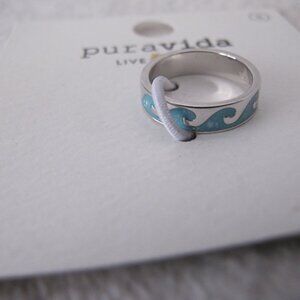 Pura Vida Wave Ring